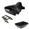 King Trunk Backrest Pad Mount Fit For Harley Touring Cvo Road Glide 2014-2026 25