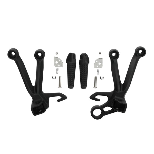 Passenger Footrests Footpegs Bracket Fit For Suzuki GSXR1000 Gsxr 1000 2003-2004