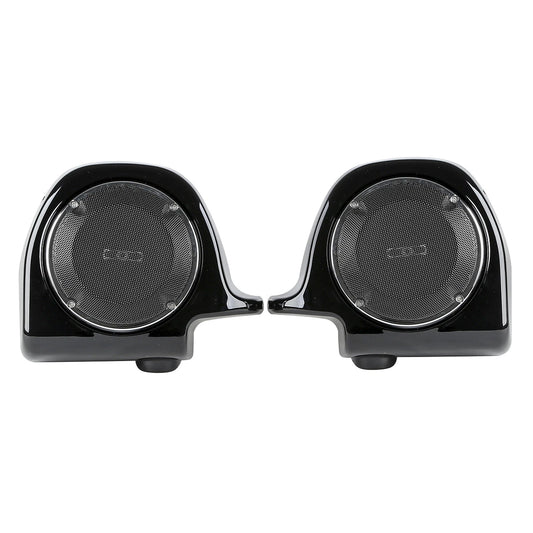 Lower Vented Fairings 6.5'' Speaker Grills Pods Fit For Harley Road Glide 88-13