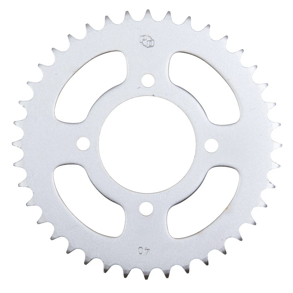 Primary Drive S-24520R Rear Steel Sprocket 40 Tooth Silver