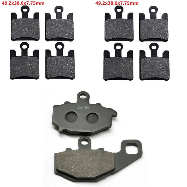 Front Rear Brake Pads For Ka-wasaki ZX6R ZX636 2003-2005 ZX10R ZX1000 2004-2007