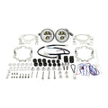 DOT LED Driving Fog Lights Attachment Kit Fit For Honda Goldwing 1800 2012-2017