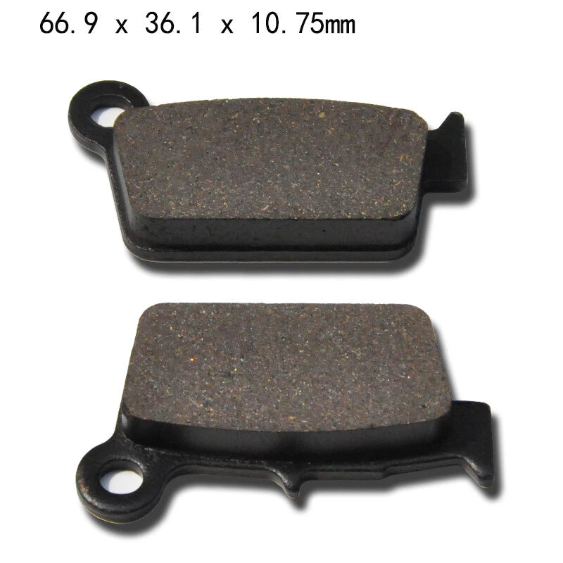 Rear Brake Pads For Yamaha YZ125 WR250F YZ 250 WR 450 F YZ 450 F Suzuki RM-Z 250