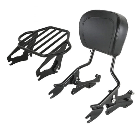 Sissy Bar Backrest Luggage Rack Docking Hardware Fit For Harley Road Glide 14-25