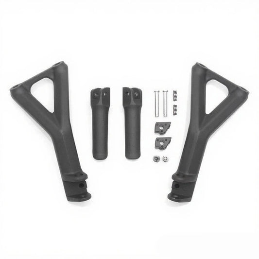 Rear Foot Pegs Pedal Bracket Black Fit for 2018 2019-2023 Ducati Panigale V4 S