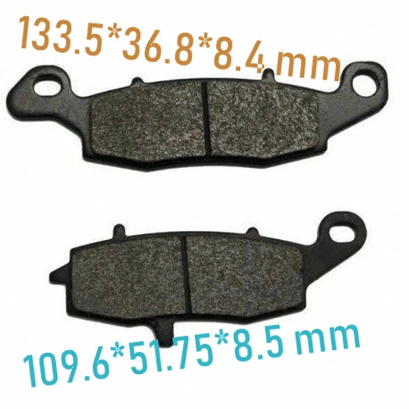 Front Brake Pads For Kawasaki BJ250 F1/2 02-03 ER-6F 05 ER6N 05-12 KLE650A 07-09
