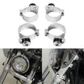 49mm Fairing Mount Fork Clamps Clip Fit For Harley Street Bob Low Rider 2018-Up