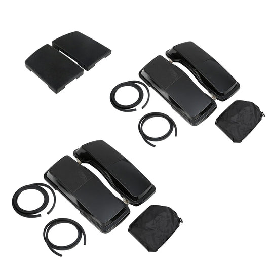 6X9" Saddlebag Lid Speaker Grills Fit For Harley Touring Street Glide 1993-2013