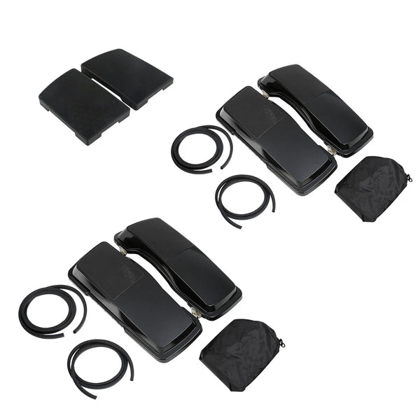 6X9" Saddlebag Lid Speaker Grills Fit For Harley Touring Street Glide 1993-2013