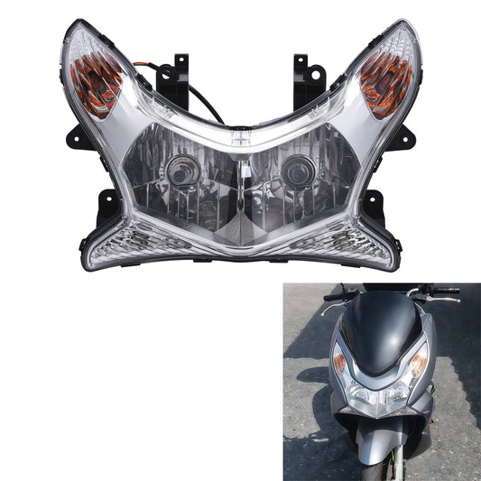 Front Headlight Lamp Assembly Fit For Honda PCX125 PCX150 2010-2013