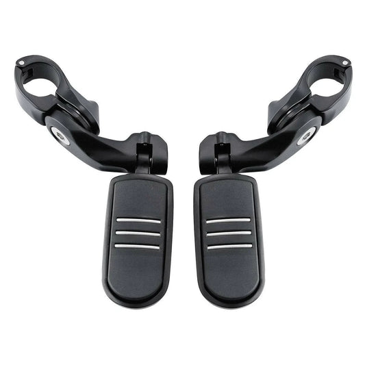 Fit For Harley short angled Adjustable Highway Peg Mount Kit matte black