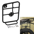 Black Luggage Rack Side Carrier Fit For Triumph Speed 400 Scrambler 400X 2024