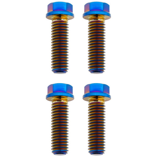 Tusk Titanium Axle Pinch Bolt Kit Burnt Blue For Husqvarna TC 250 2014-2022