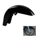 Vivid Black Front Fender Fit For Harley Touring Electra Street Road Glide 89-13