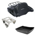 Chopped Trunk Backrest Solo Mount Fit For Harley Touring Street Glide 14-2026 25