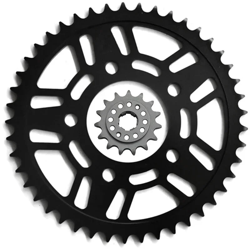 525 CNC 15T/46T Front Rear Motorcycle Sprocket For Honda VF400 VF 400 F2E