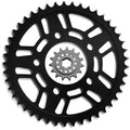 525 CNC 15T/46T Front Rear Motorcycle Sprocket For Honda VF400 VF 400 F2E