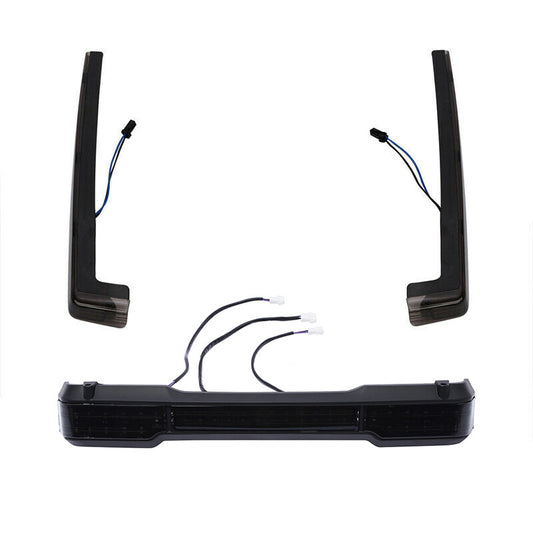 LED Brake Tail Light Accent Side Markers Fit For Harley King Trunk Touring 97-08