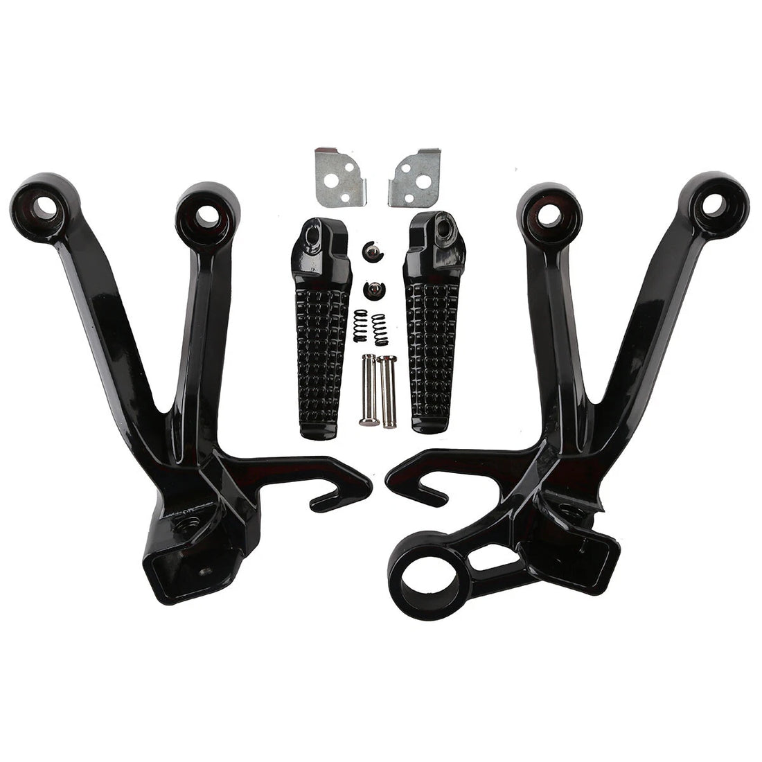 Rear Foot Pegs Rest Bracket Set Fit For Suzuki GSXR1000 Gsxr 1000 2003-2004 K3