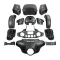 Fairings Body Kit Fit For Harley Electra Glide 14-24 Charcoal Denim/Black Denim
