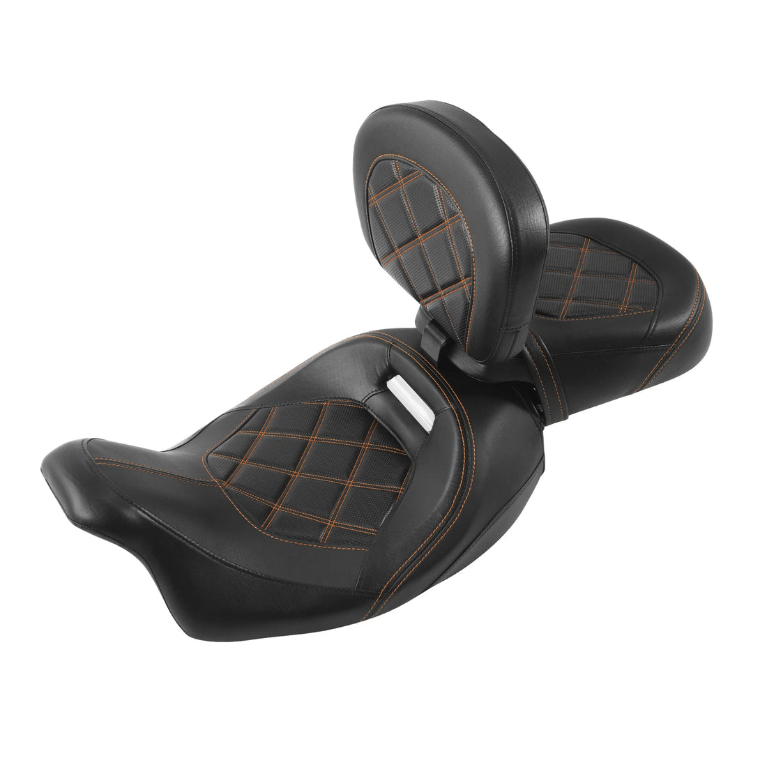 Driver Passenger Seat Rider Backrest Fit For Harley Touring Road King 2009-2023