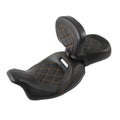Driver Passenger Seat Rider Backrest Fit For Harley Touring Road King 2009-2023