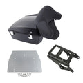 Chopped Trunk Backrest Mount Base Rack Plate Fit For Harley Electra Glide 09-13