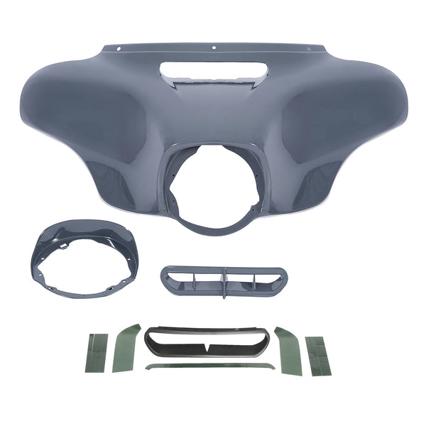 Outer Batwing Fairing Fit For Harley Touring Street Glide 2014-23 Gunship Gray