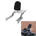 Motorcycle Backrest Sissy Bar Luggage Rack Fit For Honda Shadow Spirit VT 750DC