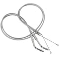 Braided Throttle Cable Fit For Harley Davidson Road King Dyna Flhr Flt 1996-2007