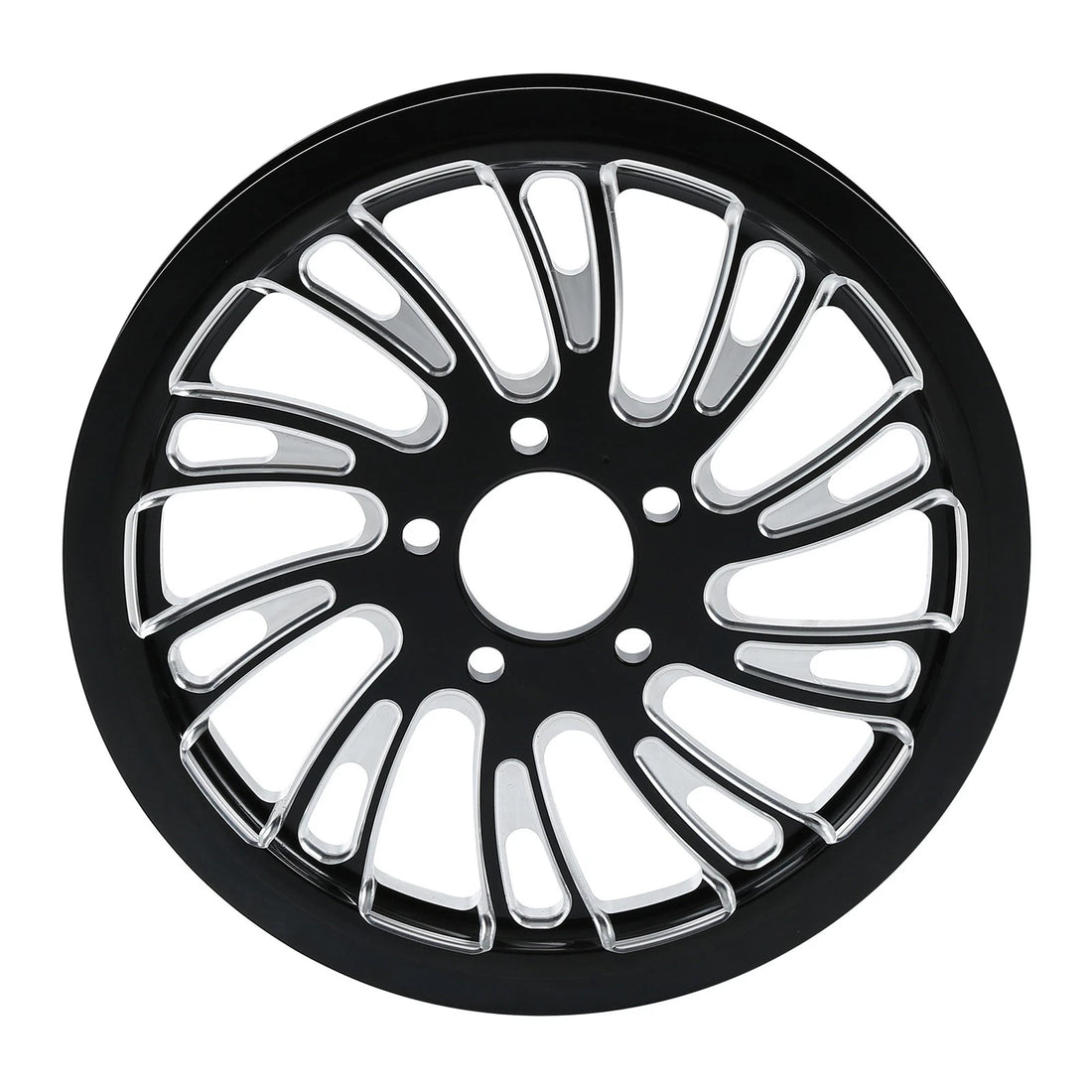Rear Wheel Belt Pulley Sprocket Fit For Harley Touring Road King Glide 1997-2008