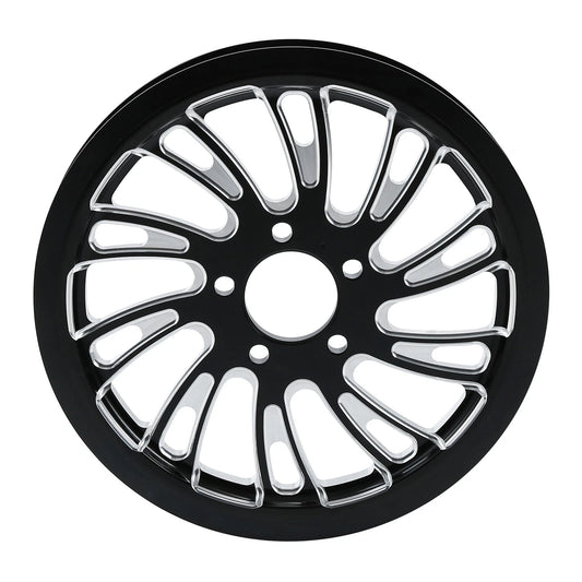 Rear Wheel Belt Pulley Sprocket Fit For Harley Touring Road King Glide 1997-2008