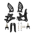 Driver Rider Footrest Footpegs Bracket Fit For Suzuki GSXR1000 2005-2008 2007 06