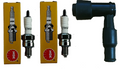 2) Spark Plug + Cap For Yamaha TTR125 Bike Youth Sparkplug New