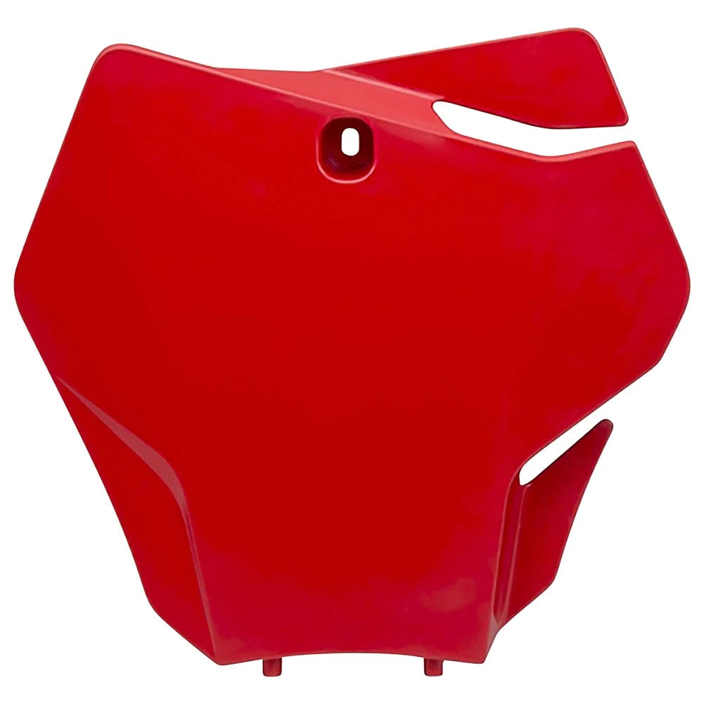 UFO GG07130#062 Front Number Plate Red