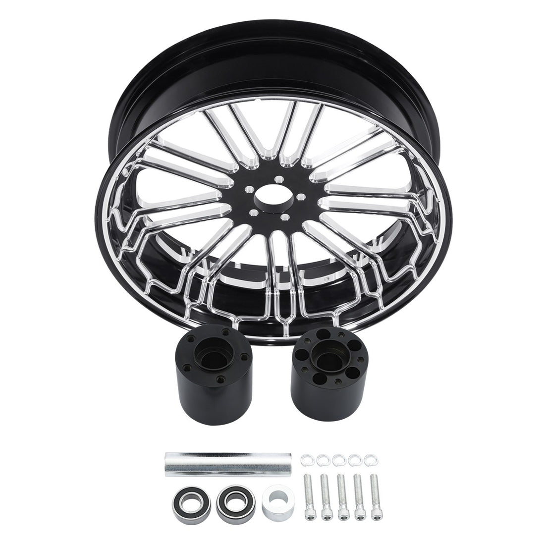 18" x 5.5" Rear Wheel Rim Hub Fit For Harley Road King Electra Glide 1997-2008