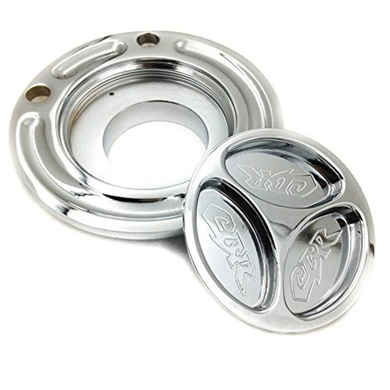 Fit for Honda CBR900RR/929RR/954RR 1993-2003 VTR100 Silver Keyless Fuel Tank Cap