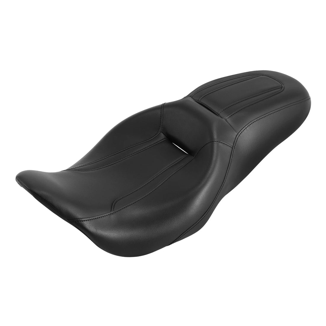 Driver & Passenger Black Seat Fit For Harley Touring Street Electra Glide 09-23