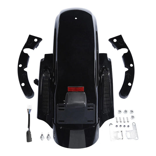 Rear Fender LED System Fit For Harley Cvo Touring Road Electra Glide 2009-2013
