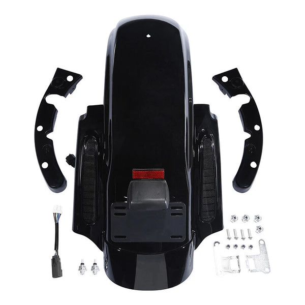 Rear Fender LED System Fit For Harley Cvo Touring Road Electra Glide 2009-2013