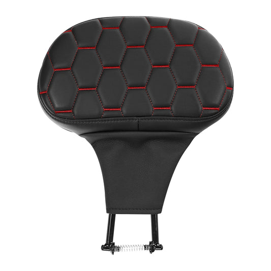 Stitched Driver Rider Backrest Fit For Harley Touring Road Glide 2009-2023