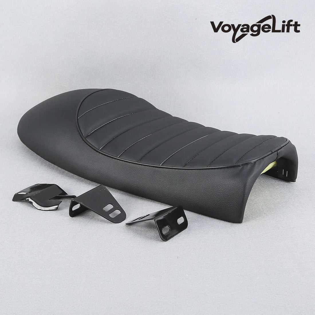 VoyageLift Hump Saddle Cafe Racer Seat Cushion Fit For Honda CB125S160 Suzuki GS