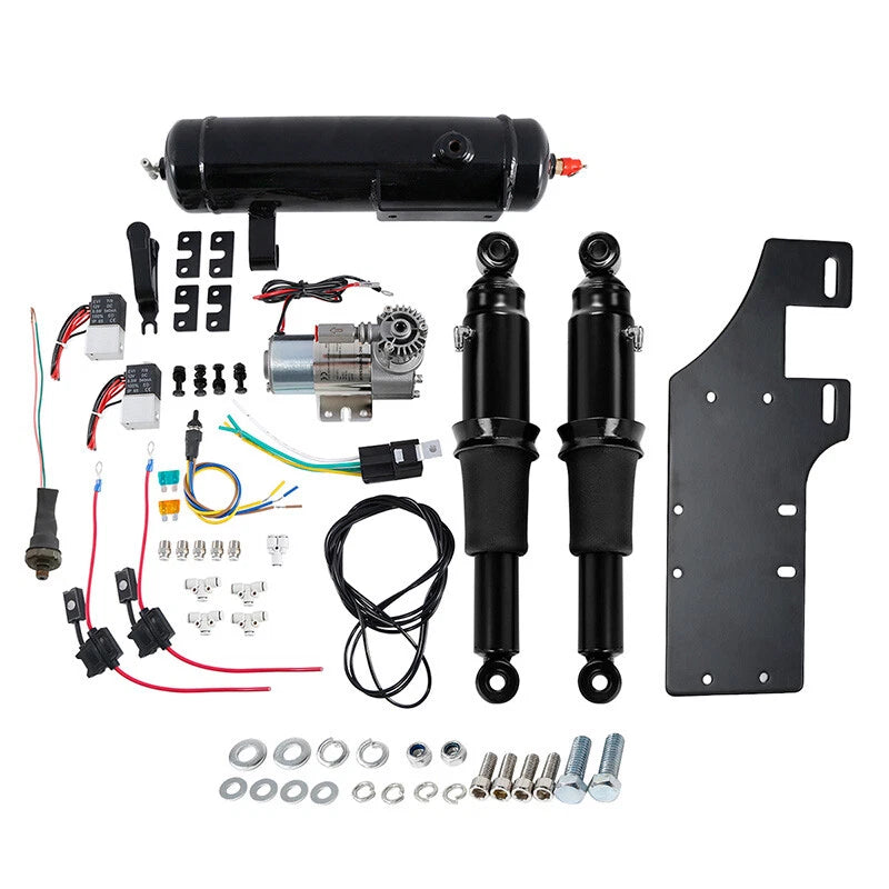 Rear Air Ride Suspension Air Tank Fit For Harley Touring Street Glide 1994-2024