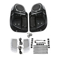 Lower Vented Fairing 6.5" Speakers & Light Fit For Harley Touring Models 14-23