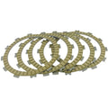 5PC Clutch Disc Plates For Kawasaki EX250 86-07 ZZ-R250 ZZR250 99-07 EL250 88-89
