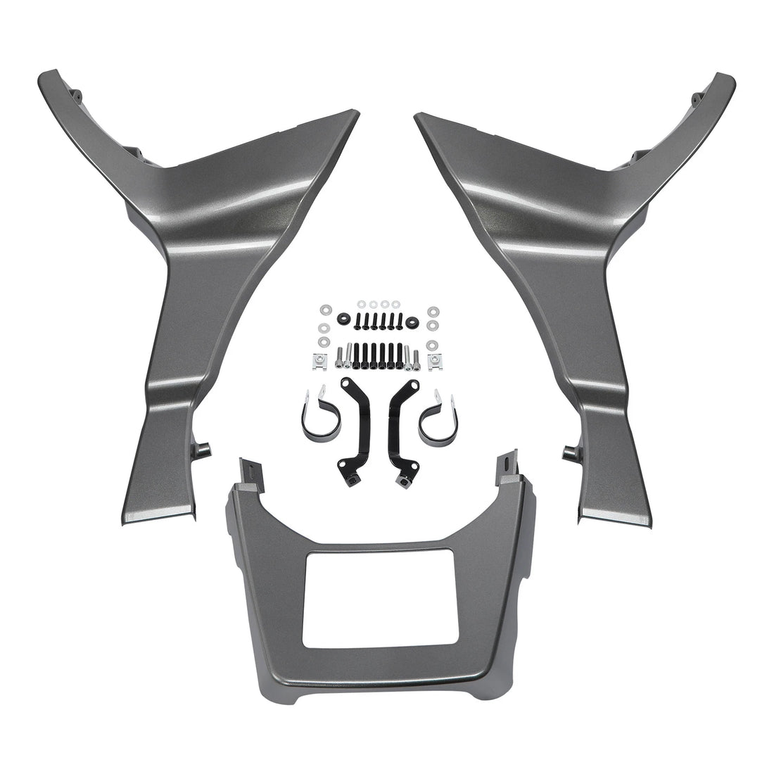 Fairing Spoilers Covers Fit For Harley Road Glide Fltrxs 2017-2024 Billet Silver