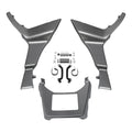 Fairing Spoilers Covers Fit For Harley Road Glide Fltrxs 2017-2024 Billet Silver