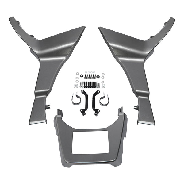 Fairing Spoilers Covers Fit For Harley Road Glide Fltrxs 2017-2024 Billet Silver