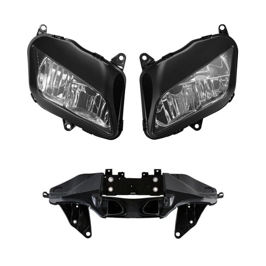 Front Headlight Headlamp & Fairing Stay Bracket Fit For Honda CBR600RR 2007-2012