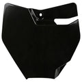 UFO Front Number Plate Black For GASGAS MC 65 2021-2023